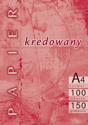 Papier kredowy A4/100 150g Kreska